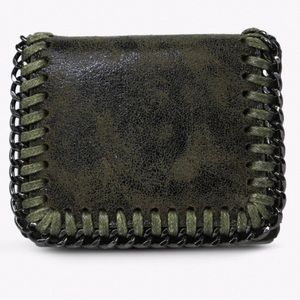 Mersi vegan wallet in olive